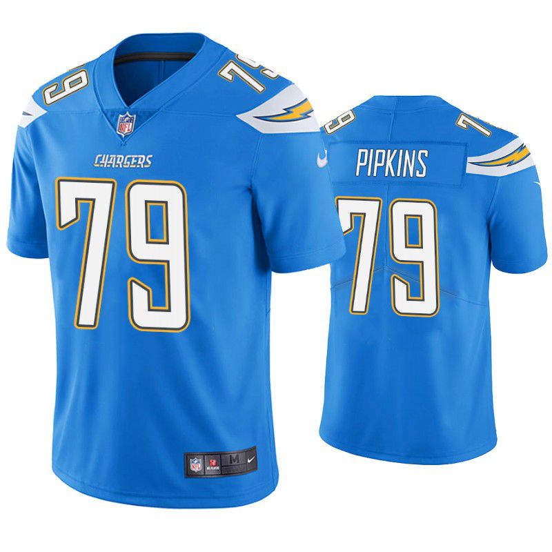 Men Los Angeles Chargers #79 Trey Pipkins III Nike Powder Blue Limited NFL Jersey->los angeles chargers->NFL Jersey
